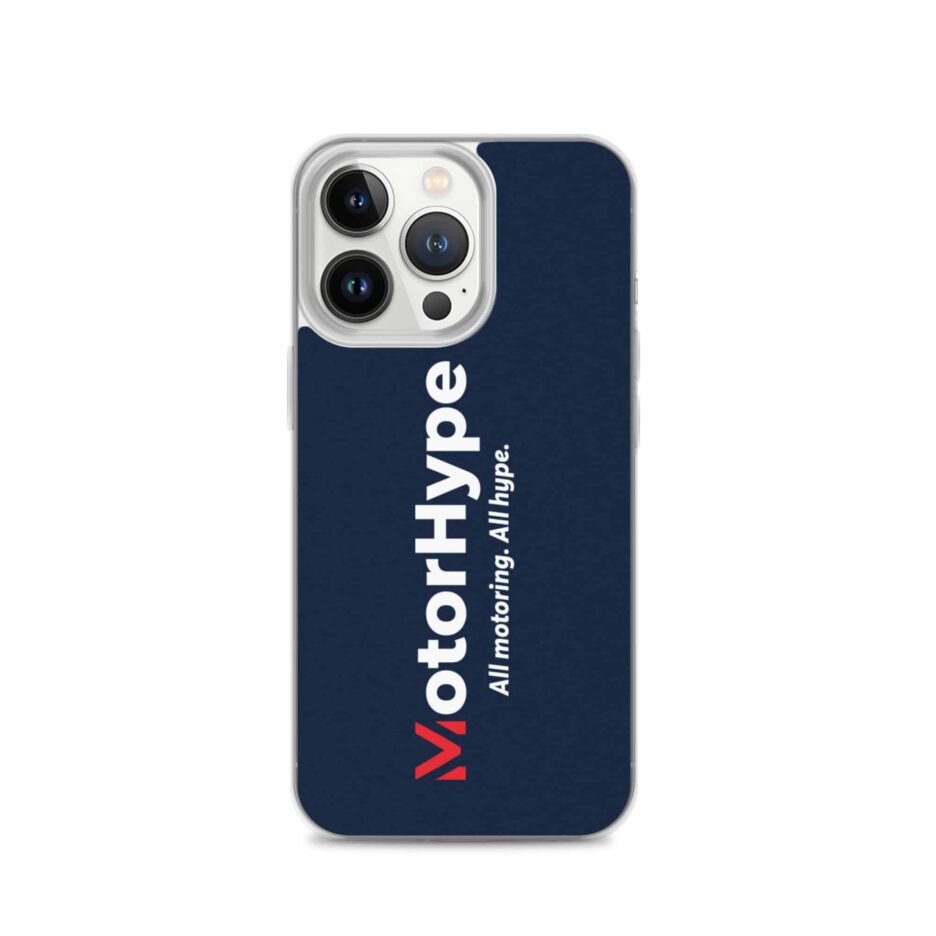 MotorHype Logo iPhone Case (Navy)