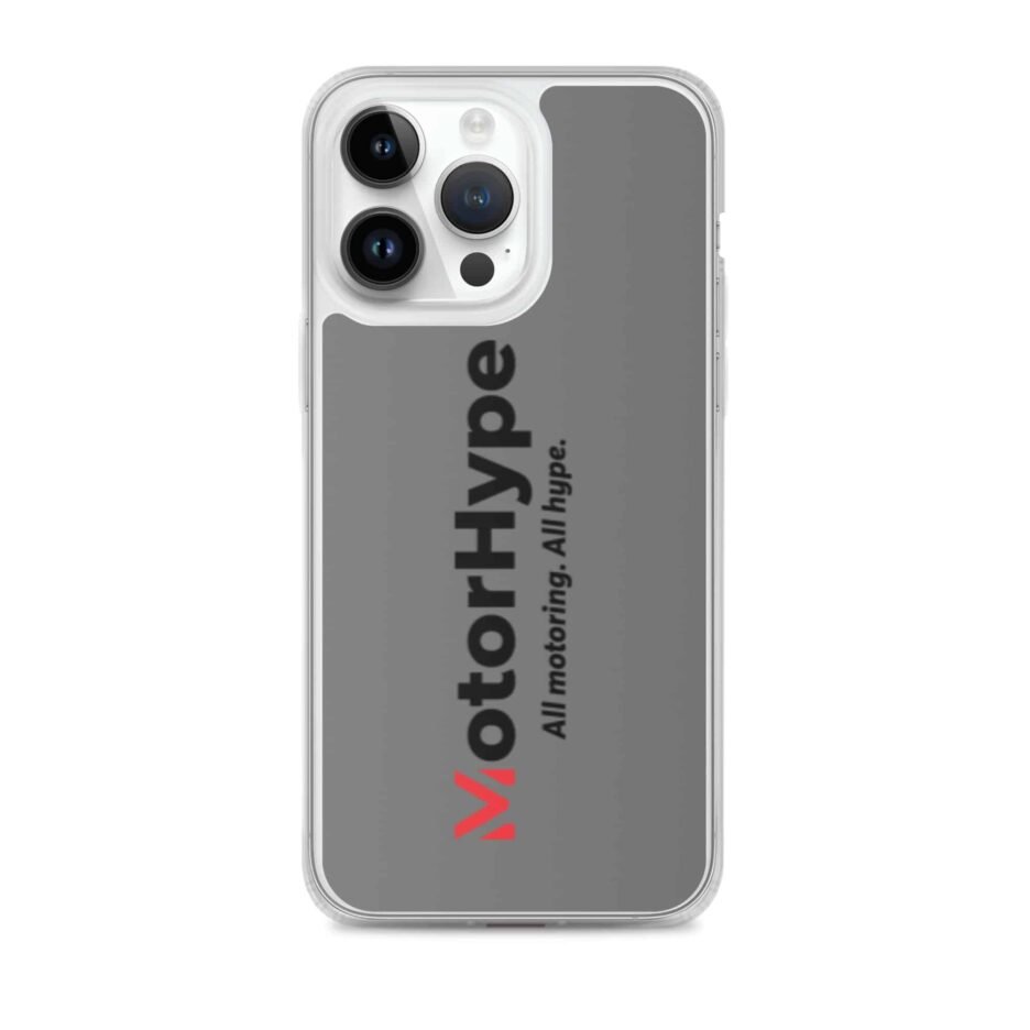 MotorHype Logo iPhone Case (Grey)