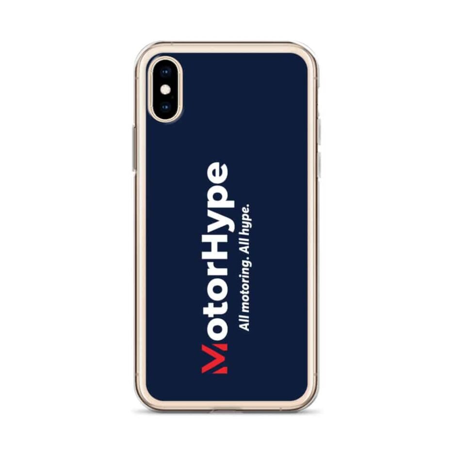 MotorHype Logo iPhone Case (Navy)