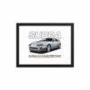Toyota Supra Framed Poster