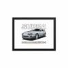 Toyota Supra | Framed Car Poster