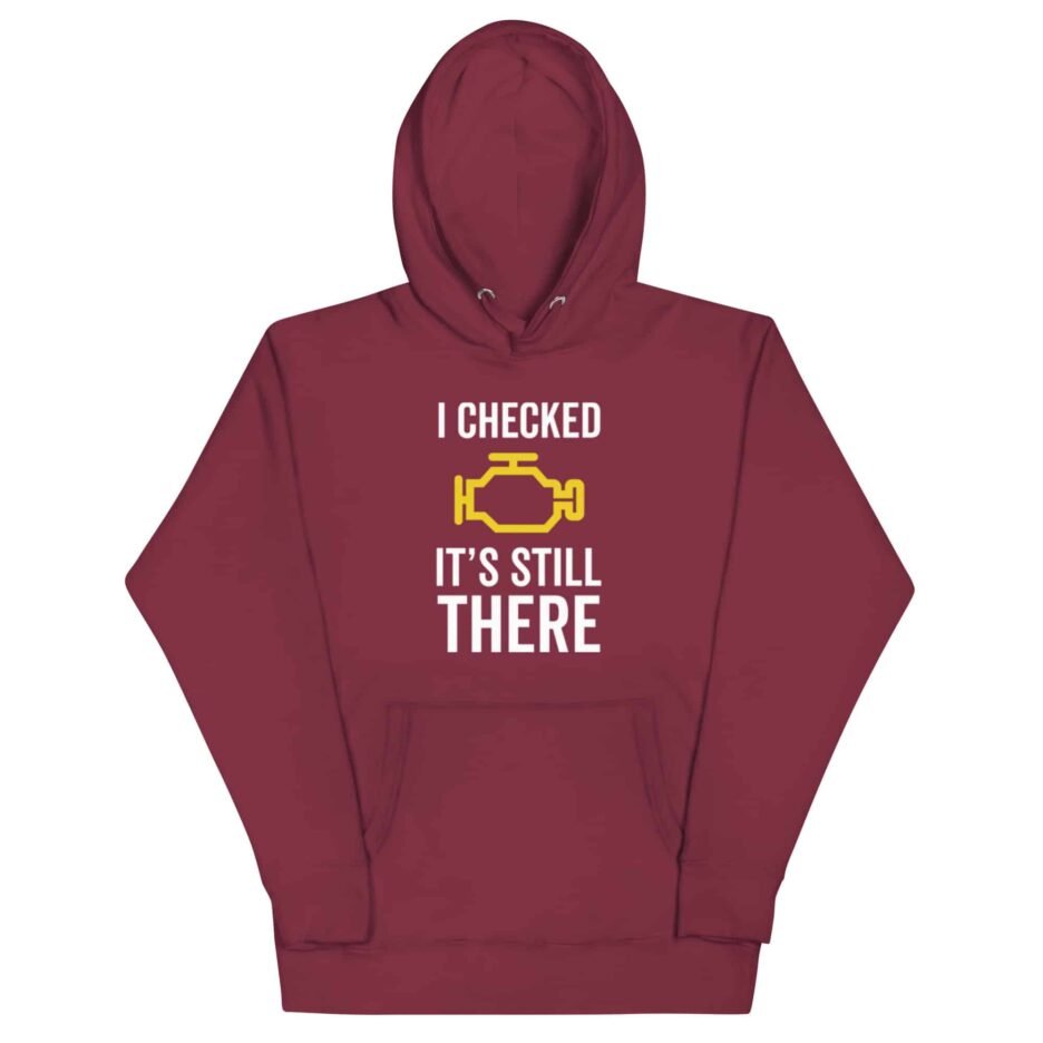 I Checked It’s Still There Hoodie