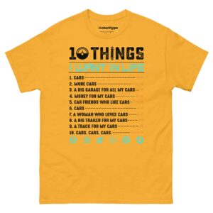 10 Things I Want In Life T-Shirt