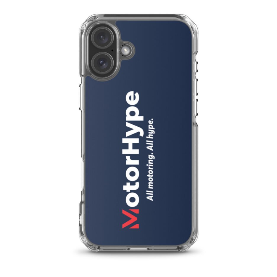 MotorHype Logo iPhone Case (Navy)