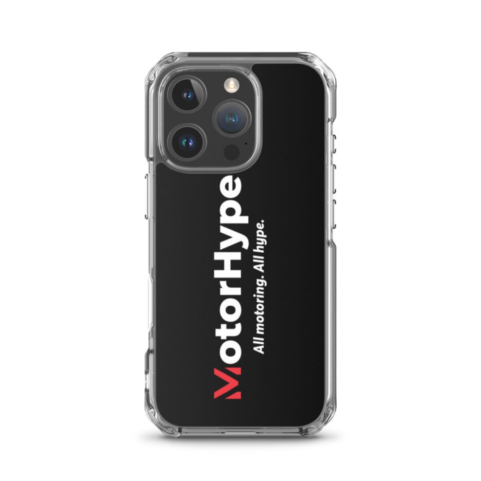 MotorHype Logo iPhone Case (Black)