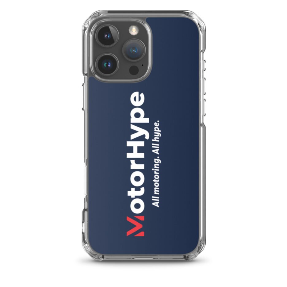 MotorHype Logo iPhone Case (Navy)
